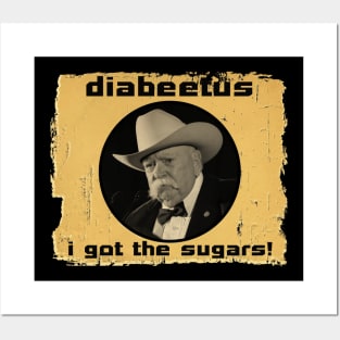 diabeetus - the sugar //Design On tshirt for to all supporters Posters and Art